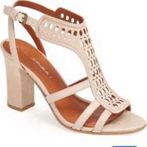Via Spiga Lala Heeled Sandals Nude size 9.5